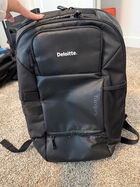Black Professional Backpack